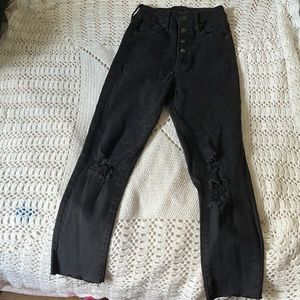 AERO SUPER HIGH WAISTED JEGGING size - 000R